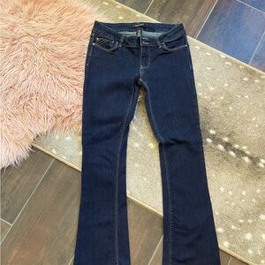 White House Black Market Ladies Skinny Flare OS Jeans